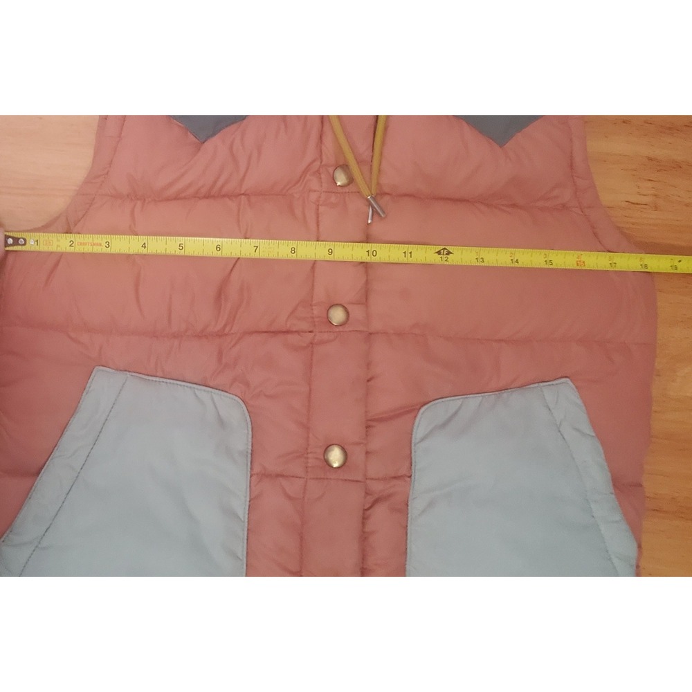 Patagonia Bivy Hooded Down Filled Vest Small Women's Gorpcore Utility Outdoors‎ - Picture 6 of 11